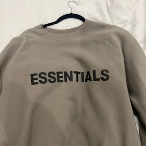 ESSENTIALS fear of god-men's crewneck